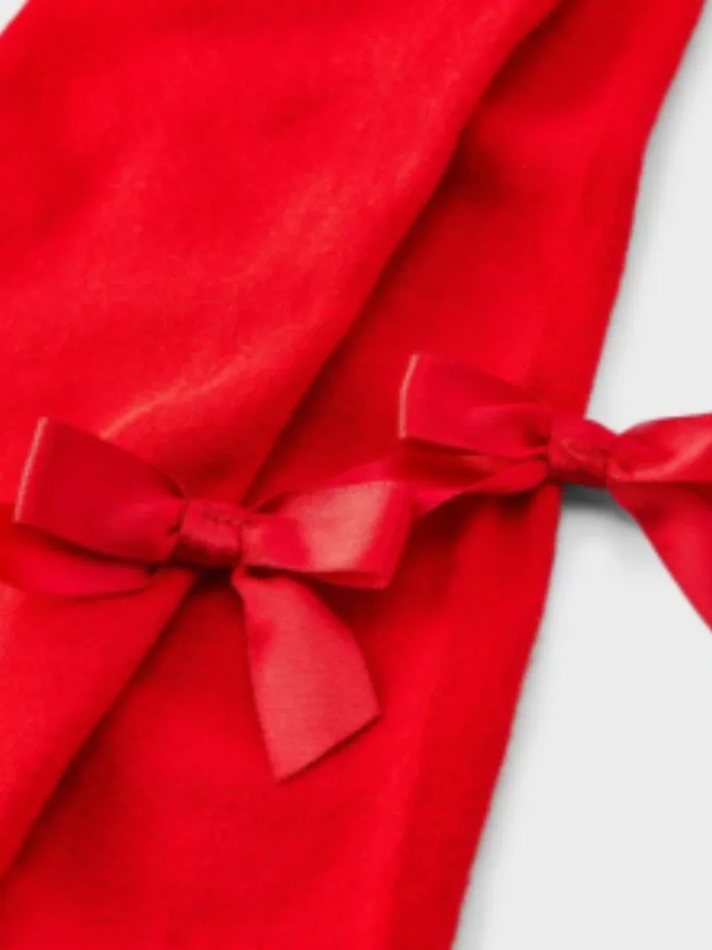 Toddler Girls' Christmas Bow Fashion Tights - Cat & Jack™ Red 2T-3T